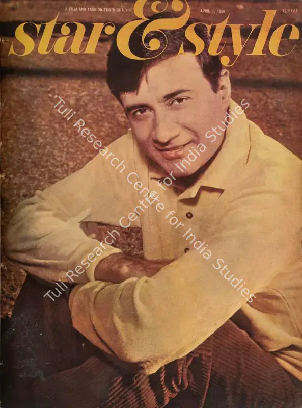 Ewing, Gulshan (Editor). Star & Style - A Film and Fashion Fortnightly. 15(7). Bombay: J.C. Jain, 1 April 1966 | Magazine | CinemaEducation | 00808408