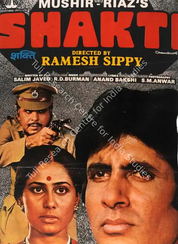 Mushir (Producer), Shakti, 1982 | Full Sheet Poster | CinemaEducation | 00767114