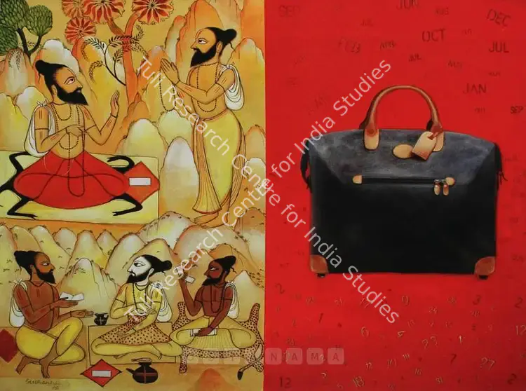 Sutar, Sudhanshu (Artist). Untitled. Oil on canvas, 2005 | Painting | FineArts | 00575647