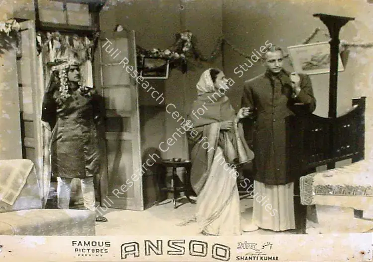 Jalalabadi, Qamar (Producer), Ansoo, 1953 | Lobby Card | CinemaEducation | 00809514