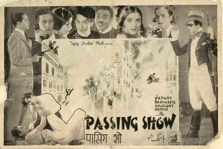 Bhatt, Vijay (Producer), Passing Show, 1936 | Handbill | CinemaEducation | 00515292