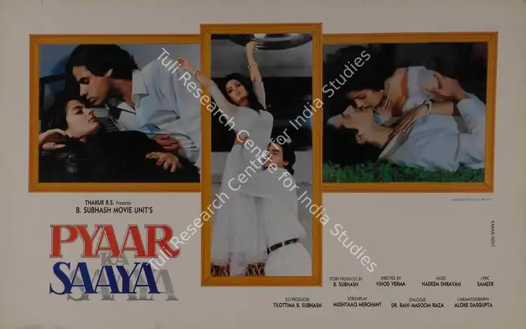 Subhash, B. (Producer), Pyaar Ka Saaya, 1991 | Lobby Card | CinemaEducation | 00787570