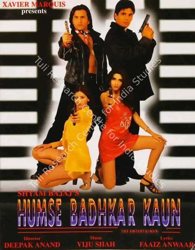 Bajaj, Shyam (Producer), Humse Badhkar Kaun, 1998 | Song-Synopsis Booklet | CinemaEducation | 00864819
