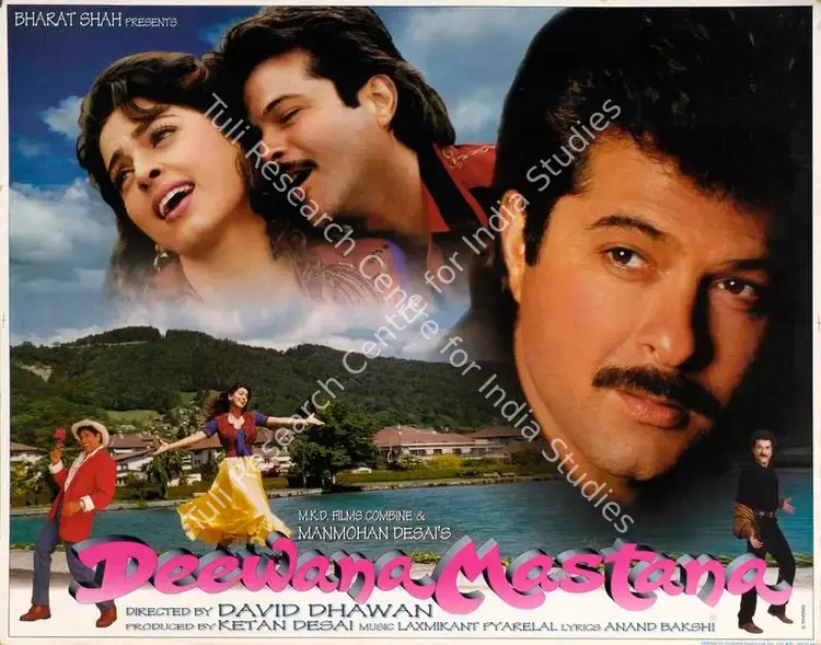 Kinagi, Rajan (Cinematographer), Deewana Mastana, 1997 | Lobby Card | CinemaEducation | 00783643