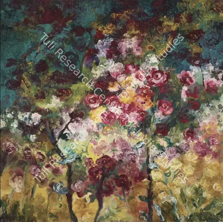 Burman, Jayshri (Artist). Untitled. Acrylic on canvas, 1996 | Painting | FineArts | 00363653