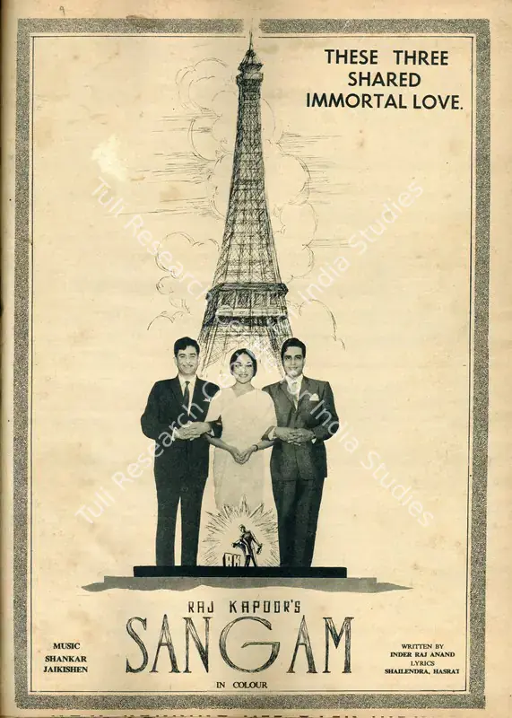 Kapoor, Raj (Producer), Sangam, 1964 | Advertisement