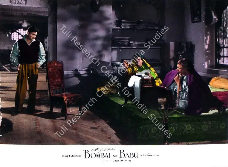 Mistry, Jal (Cinematographer), Bombai Ka Babu, 1960 | Lobby Card