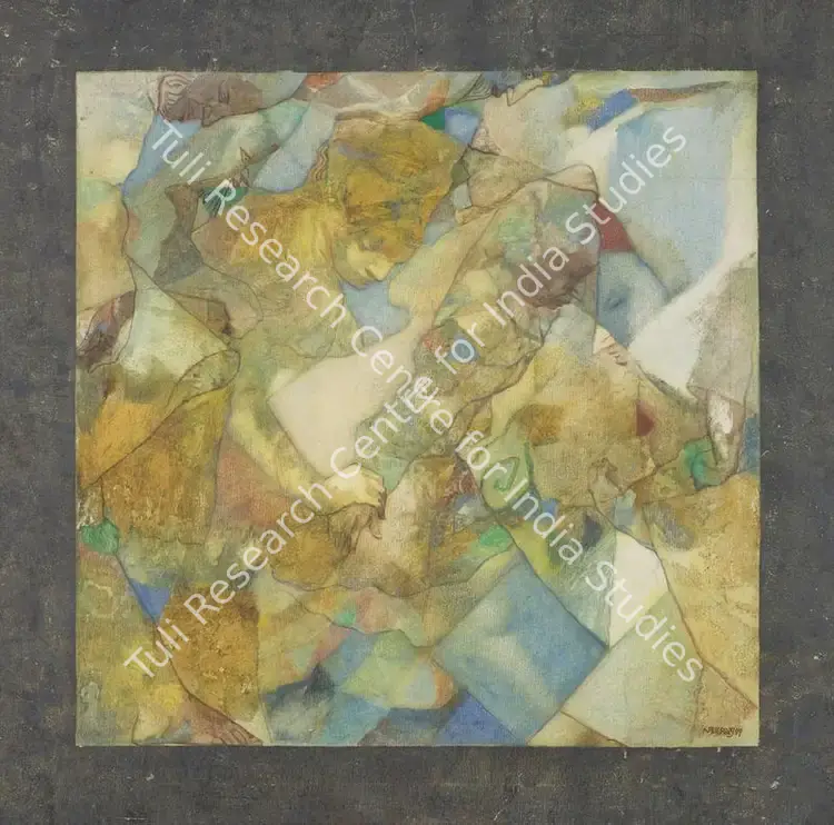 Goswami, Neeraj (Artist). Untitled. Oil on canvas, 1999 | Painting | FineArts | 00338142