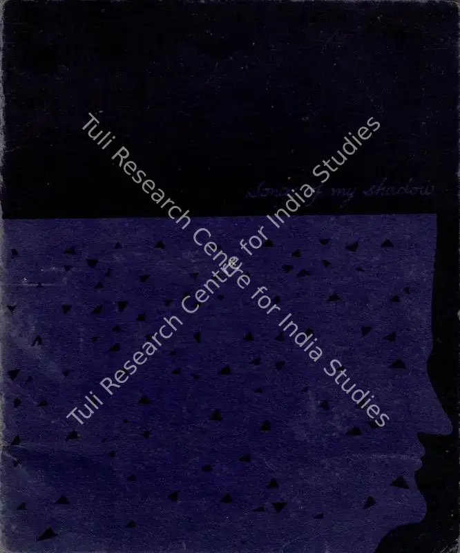 Kolte, Prabhakar (Author). Songs of My Shadow. Bombay: Art and Attitude, 1983 | Authored Book | FineArts | 00845531
