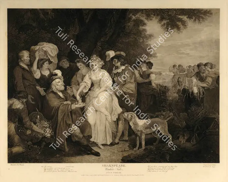 Wheatley, After Francis (Artist). Winter's Tale-Act IV, Scene III, 1792 | Aquatint | PopCulture | 00092210