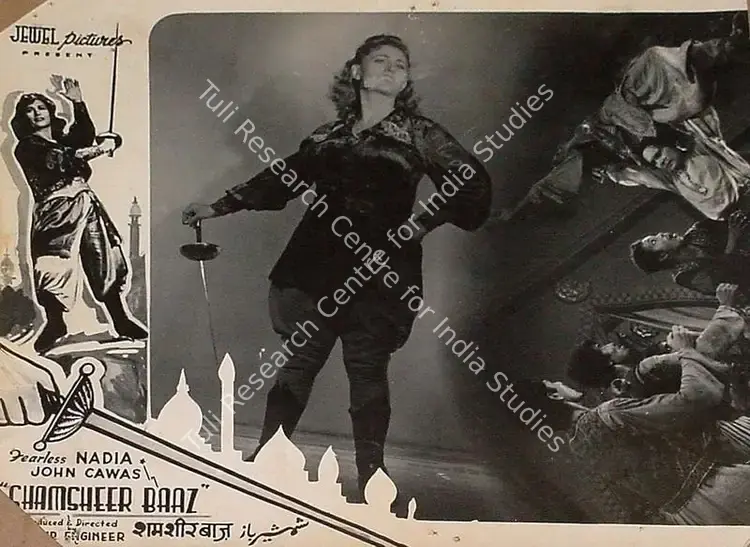 Engineer, Noshir (Producer), Shamsheer Baaz, 1953 | Lobby Card | CinemaEducation | 00827314