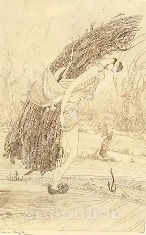 Abedin, Zainul (Artist). Untitled. Watercolour on paper mounted on board, 1953 | Painting | FineArts | 00755275