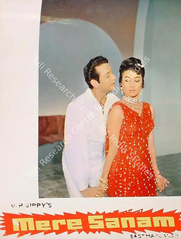 Vaikunth, K. (Cinematographer), Mere Sanam, 1965 | Lobby Card | CinemaEducation | 00820318