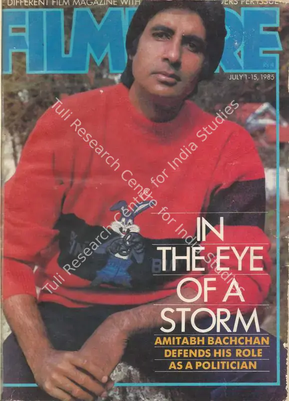 Nandy, Pritish (Editor). Filmfare - The Fortnightly Film Magazine. 34(13). Bombay: Pritish Nandy, c/o The Times of India, 01 July 1985 | Magazine | CinemaEducation | 00793776