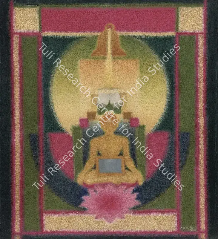 Mistry, C.D. (Artist). Knowledge is Power. Oil on canvas, 2016 | Painting | FineArts | 00363274