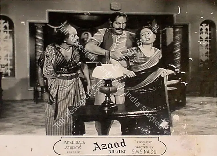 Naidu, S.M. Sriramulu (Producer), Azaad, 1955 | Lobby Card | CinemaEducation | 00809832