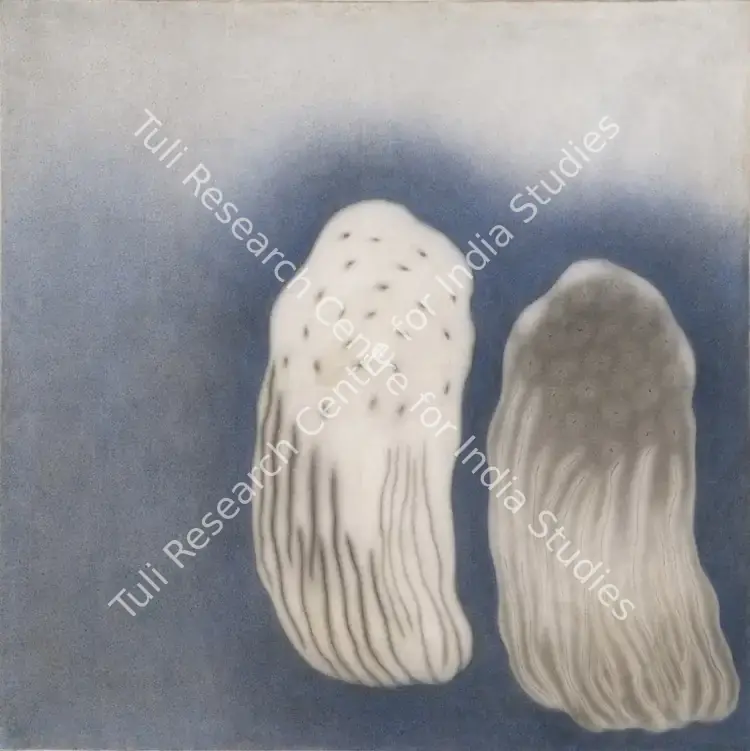 Broota, Shobha (Artist). Towards the Unknown. Oil on canvas, 1984 | Painting | EconomicsArt | 00870642