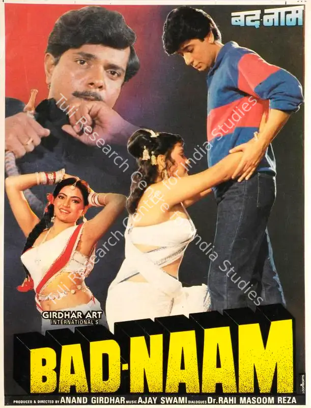 Girdhar, Anand (Producer), Badnaam, 1990 | Song-Synopsis Booklet | CinemaEducation | 00863237