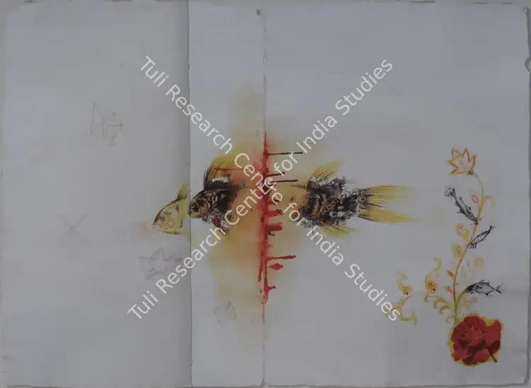 Sen, Mithu (Artist). Untitled. Watercolour on paper pasted on board, 2006 | Painting | FineArts | 00574739