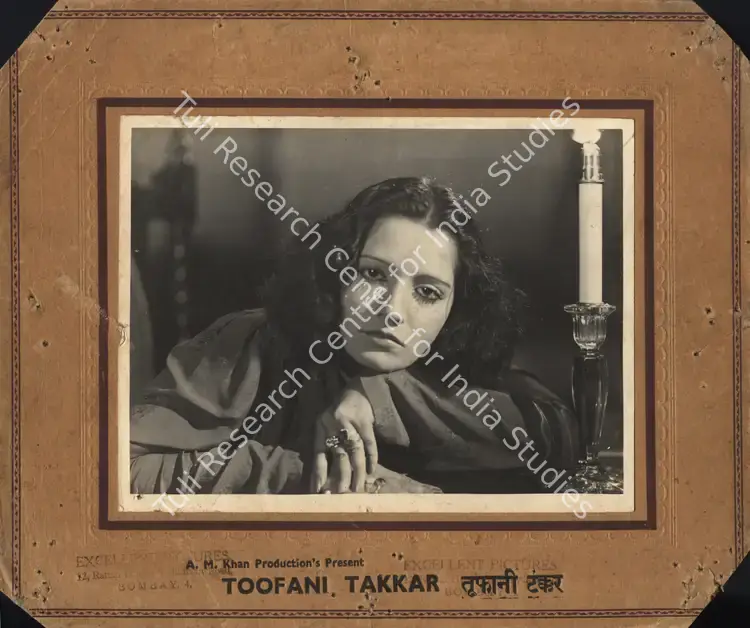 Khan, A.M. (Producer), Toofani Takkar, 1947 | Photographic Still Mounted on Lobby Card | CinemaEducation | 00765718