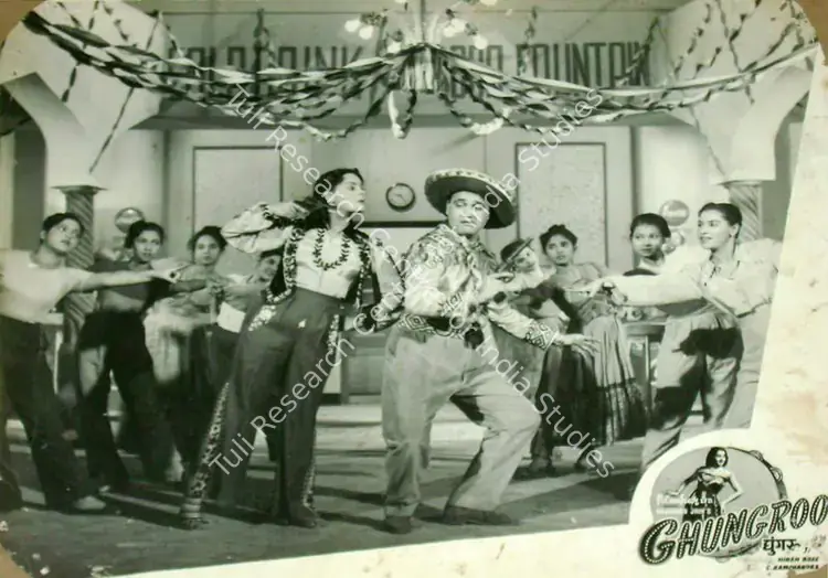 Bose, Hiren (Director), Ghungroo, 1952 | Lobby Card | CinemaEducation | 00816748