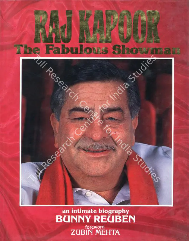 Reuben, Bunny (Author). Raj Kapoor - The Fabulous Showman. Bombay: Virgo Books, 1988 | Authored Book | CinemaEducation | 00843917