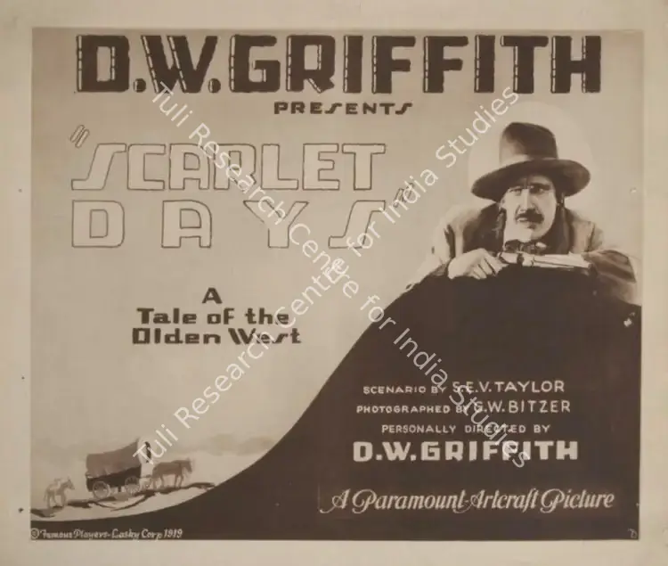 Griffith, D.W. (Director), Scarlet Days, 1919 | Lobby card | CinemaEducation | 00789862