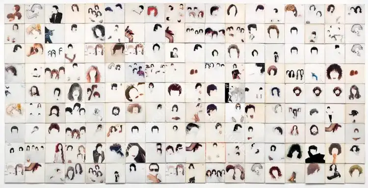 Chauhan, Ajit (Artist). ReRecord. Record covers, 2009 | Painting | FineArts | 00343008