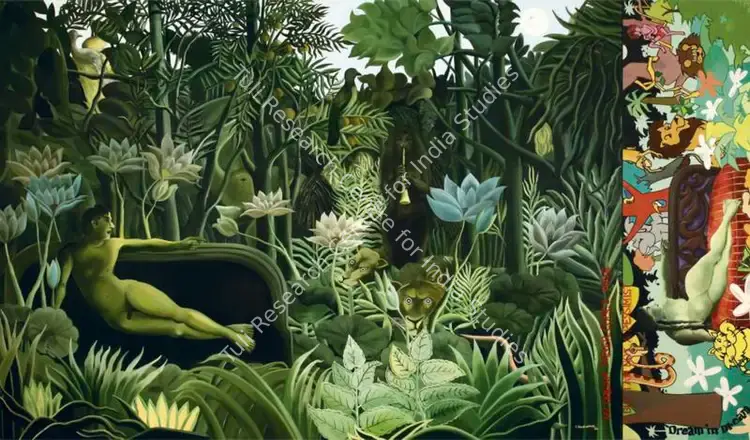 Venkanna, T. (Artist). Dream in Dream. Oil on canvas, 2007 | Painting | FineArts | 00334928
