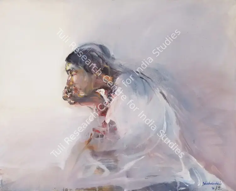 Shahabuddin (Artist). Reflexion. Oil on canvas, 2012 | Painting | EconomicsArt | 00872729