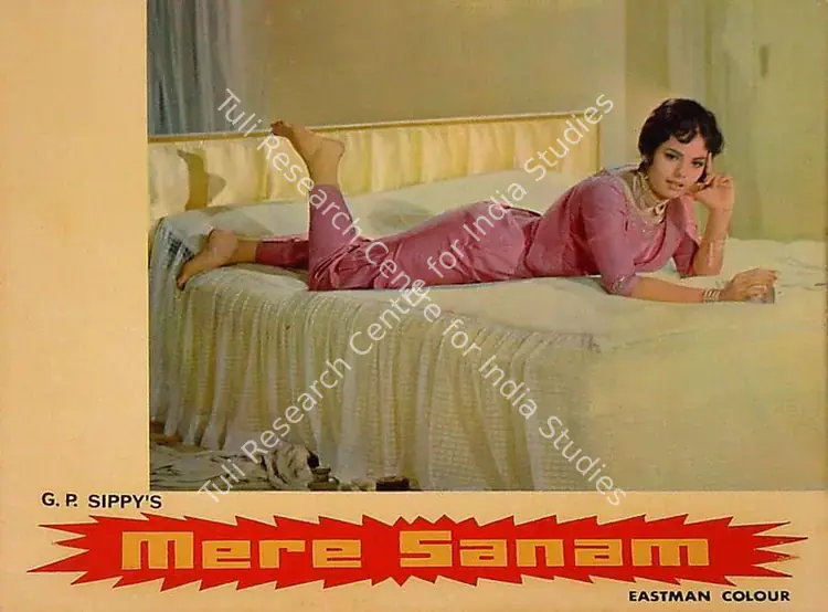 Vaikunth, K. (Cinematographer), Mere Sanam, 1965 | Lobby Card | CinemaEducation | 00820313