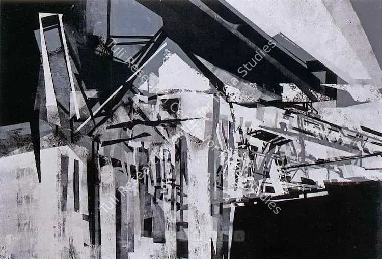 Das, Samit (Artist). Untitled. Acrylic on canvas, 2008 | Painting | FineArts | 00576644