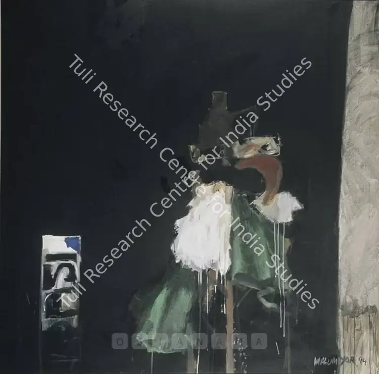 Mazumdar, Chittrovanu (Artist). Untitled. Acrylic on canvas, 1994 | Painting  | 00881830