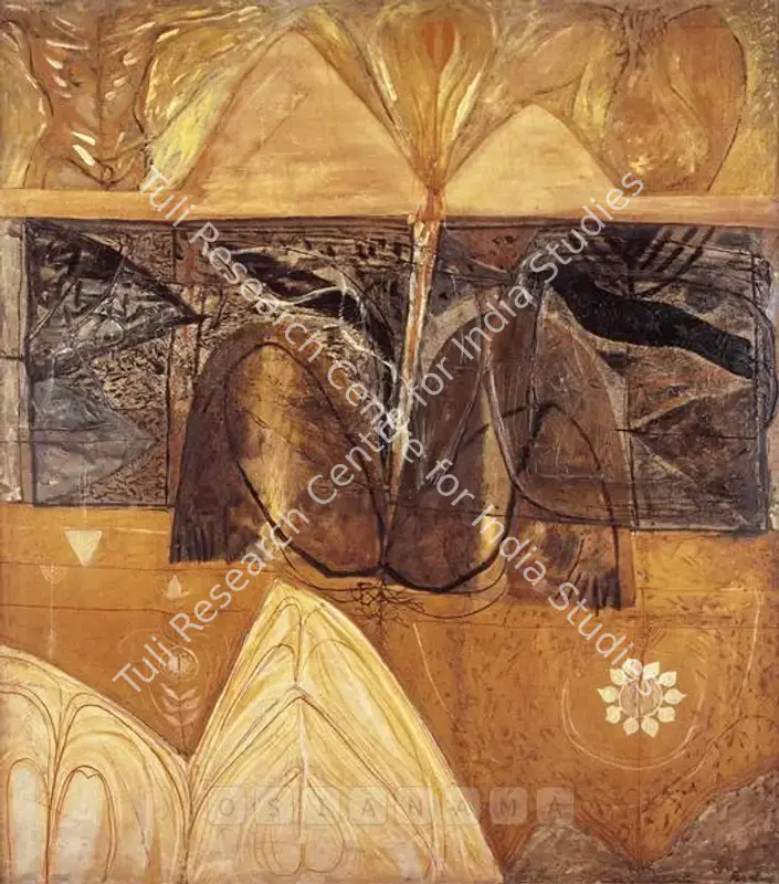Bhaskaran, R.B. (Artist). Hills. Oil on canvas, 1972 | Painting | FineArts | 00376609
