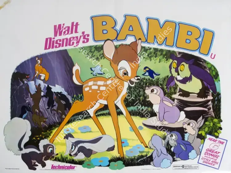 Disney, Walt (Director), Bambi, 1942 | Poster | CinemaEducation | 00789629