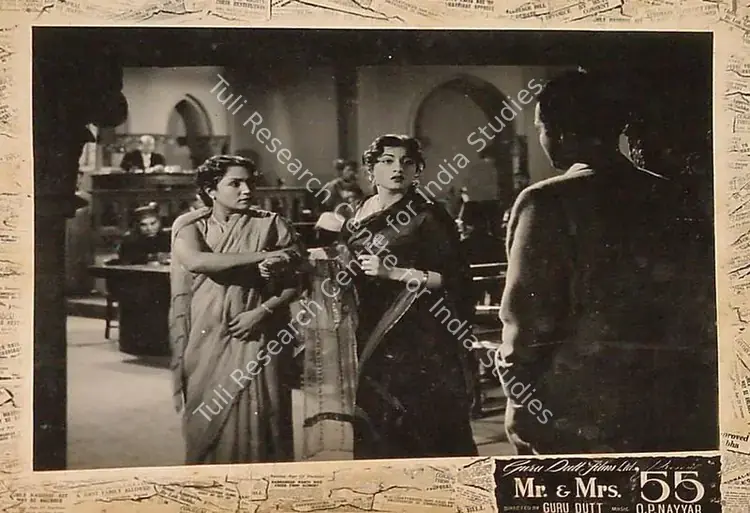Murthy, V.K. (Cinematographer), Mr And Mrs 55, 1955 | Lobby Card | CinemaEducation | 00820510