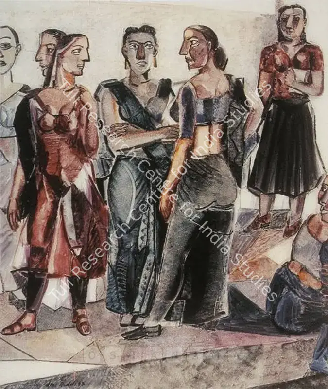 Reddy, D.L.N. (Artist). Untitled. Acrylic on canvas, 1997 | Painting | FineArts | 00376204