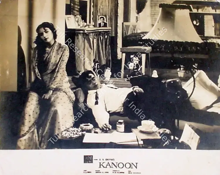 Malhotra, M.N. (Cinematographer), Kanoon, 1960 | Lobby Card | CinemaEducation | 00818863