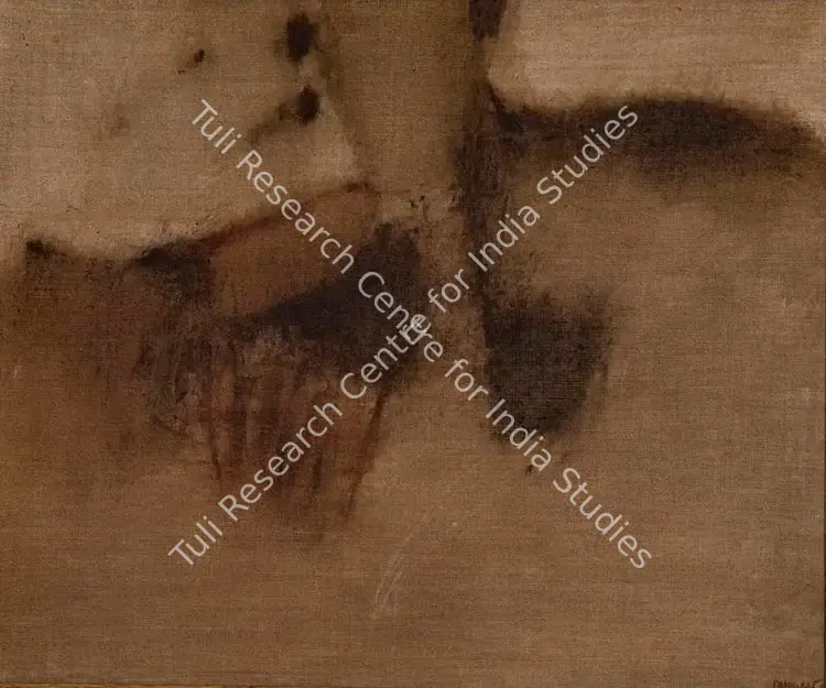 Dhawan, Rajendra (Artist). Untitled (Abstract). Oil on canvas, 1988 | Painting | EconomicsArt | 00869251