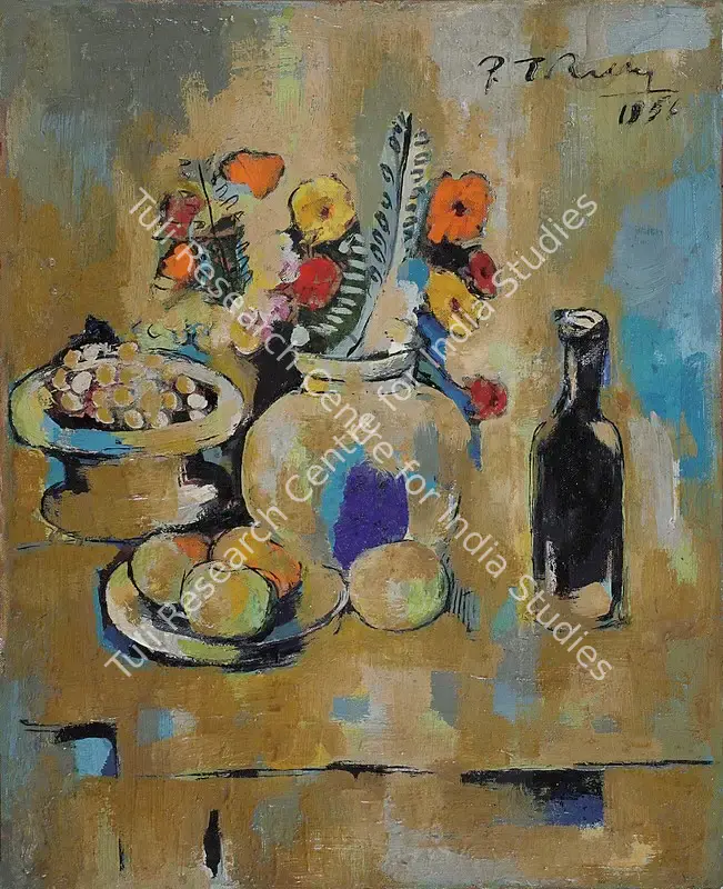Reddy, P.T. (Artist). Still Life. Oil on canvas, 1956 | Painting | FineArts | 00574588
