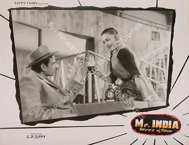 Layton, Roque M. (Cinematographer), Mr India, 1961 | Lobby Card | CinemaEducation | 00820534