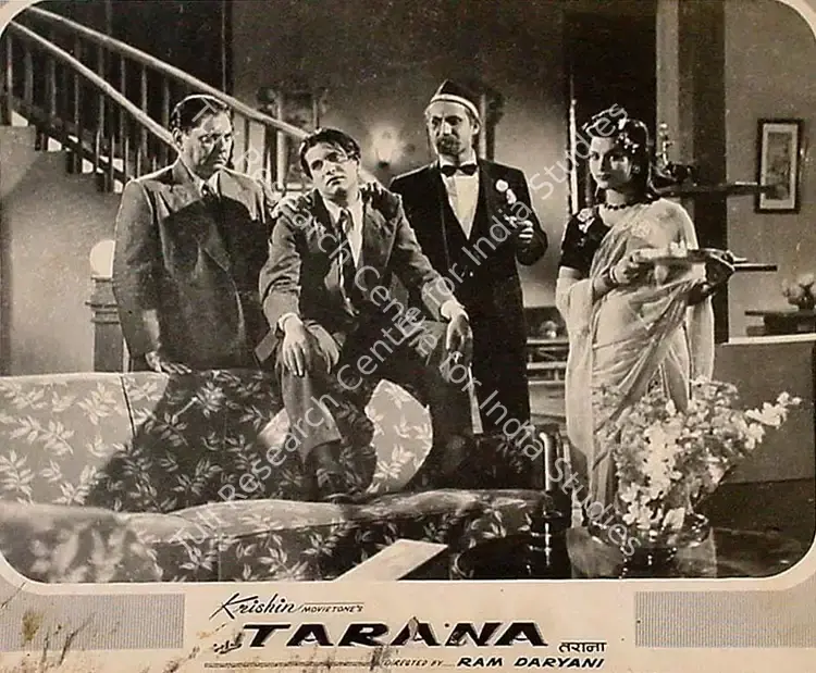 Daryani, Ram (Director), Tarana, 1951 | Lobby Card | CinemaEducation | 00828456