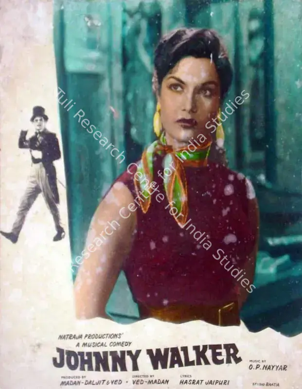 Joshi, T.R. (Cinematographer), Johnny Walker, 1957 | Lobby Card | CinemaEducation | 00818407