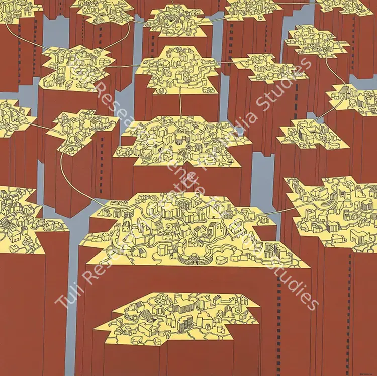 Scaria, Gigi (Artist). Untitled . Acrylic and pen on canvas, 2006 | Painting | FineArts | 00355502
