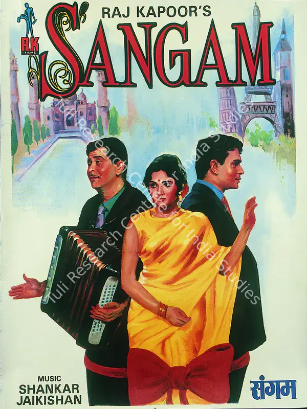 Kapoor, Raj (Producer), Sangam, 1964 | Full Sheet Poster | CinemaEducation | 00766091