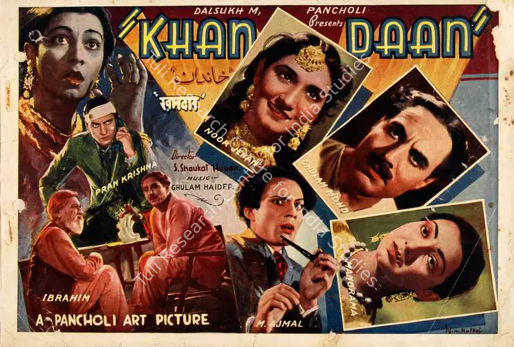 Rizvi, Shaukat Hussain (Director), Khandaan, 1942 | Song-Synopsis Booklet | CinemaEducation | 00865422