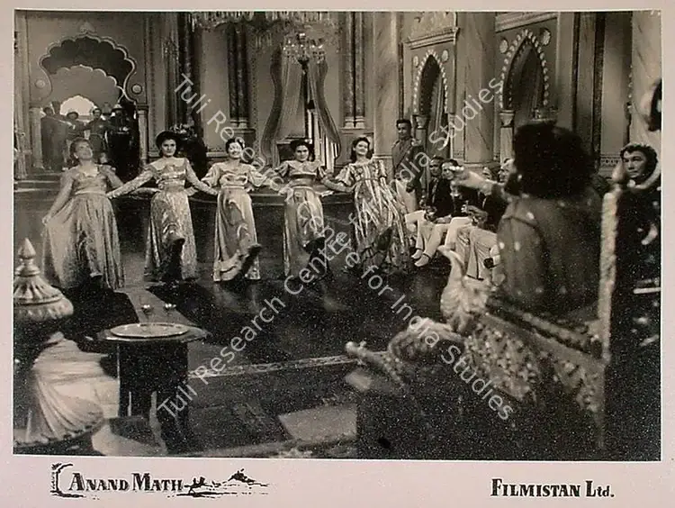 Dronacharya (Cinematographer), Anand Math, 1952 | Lobby Card | CinemaEducation | 00809245