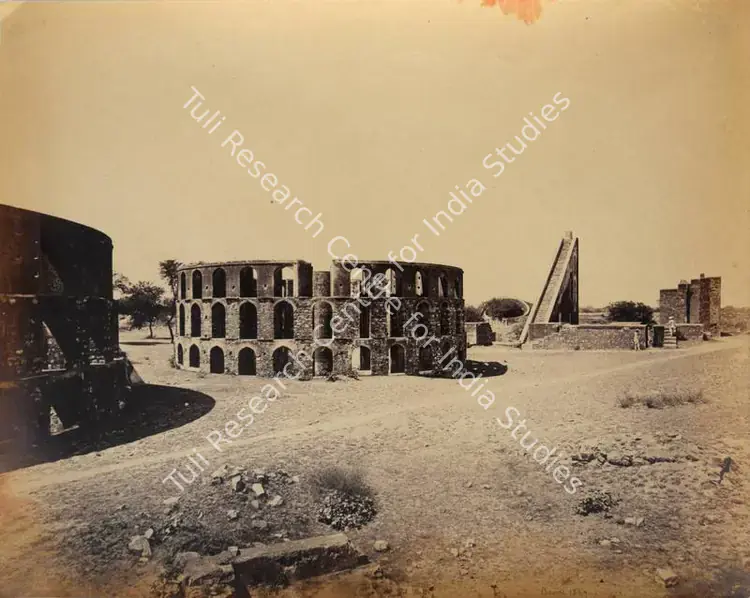 Bourne, Samuel (Photographer). Jay Singh's Observatory, Delhi. Albumen print, Mid 1860s | Antiquarian Photograph | Photography | 00116112