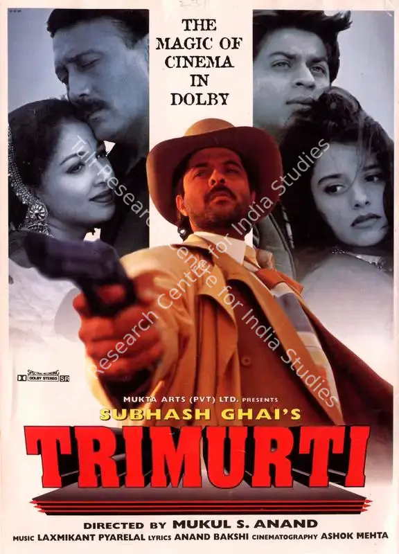 Ghai, Subhash (Producer), Trimurti, 1995 | Song-Synopsis Booklet | CinemaEducation | 00780802
