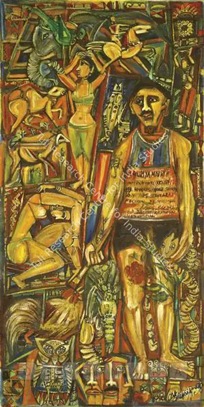 Suriyamoorthy, M.S. (Artist). International Artist. Oil on canvas, 1998 | Painting | FineArts | 00561654